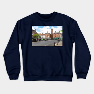 Louth, Town Centre Shops, Lincolnshire, England Crewneck Sweatshirt